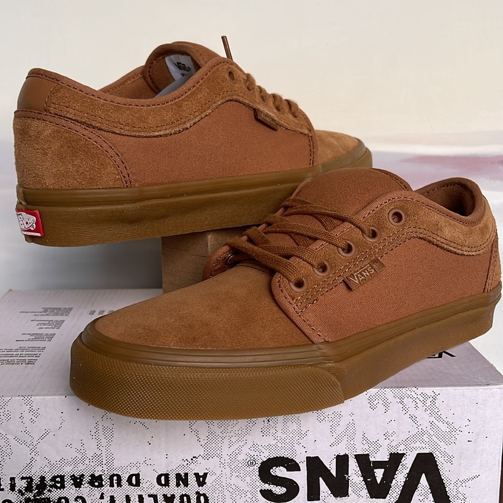 Vans Men’s Skate Chukka Low
Light Brown/Gum
VN0A4BX4BGZ
Sneakers - Picture 8 of 16
